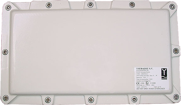 Hazardous area enclosure Ex D